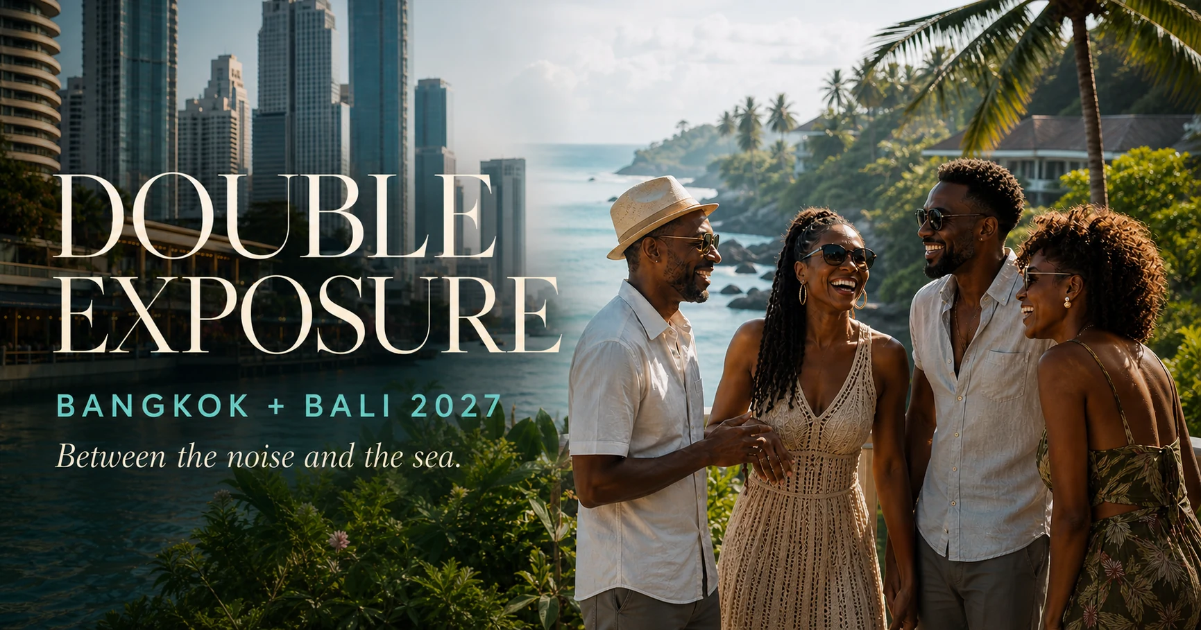 Double Exposure. Bangkok and Bali 2027