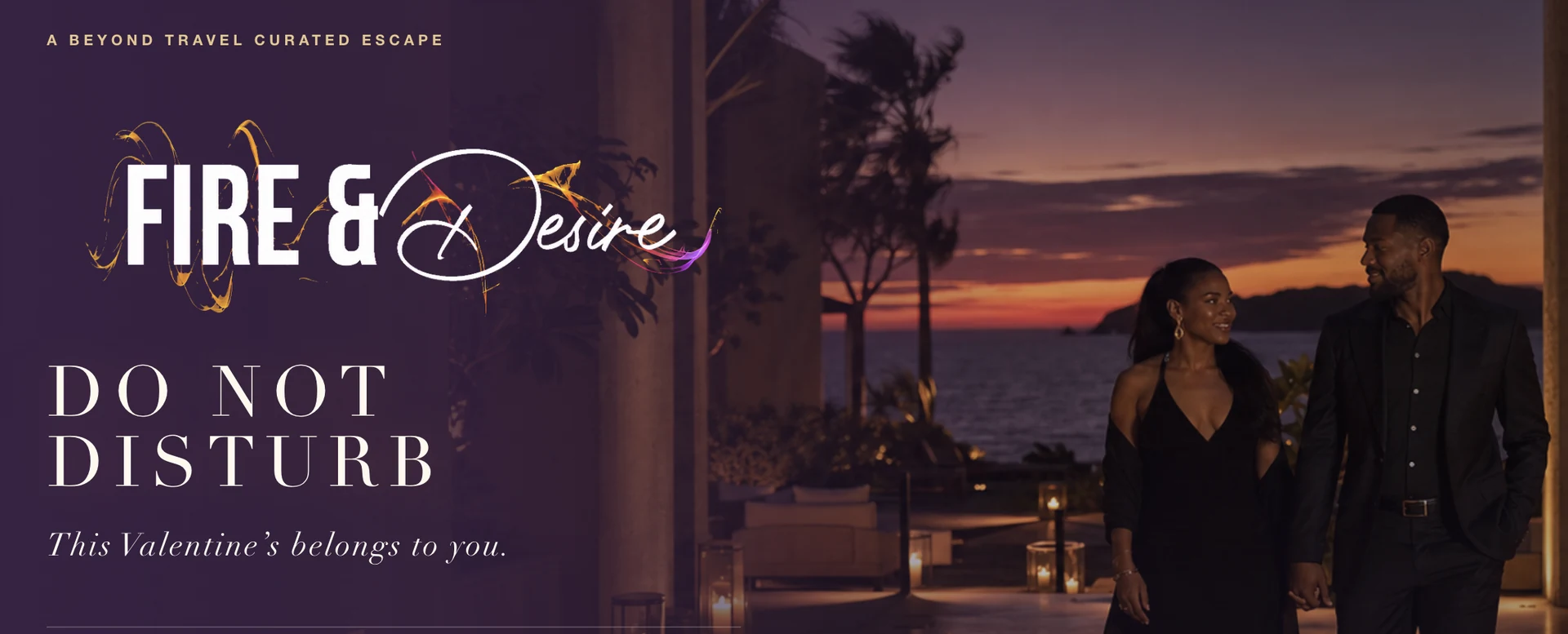 Fire & Desire: Do Not Disturb campaign artwork