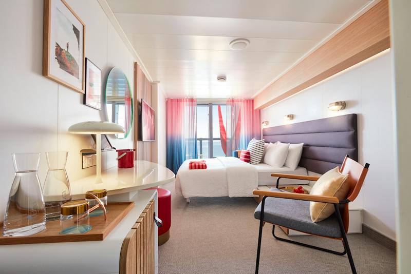 Official Virgin Voyages Sea Terrace interior example