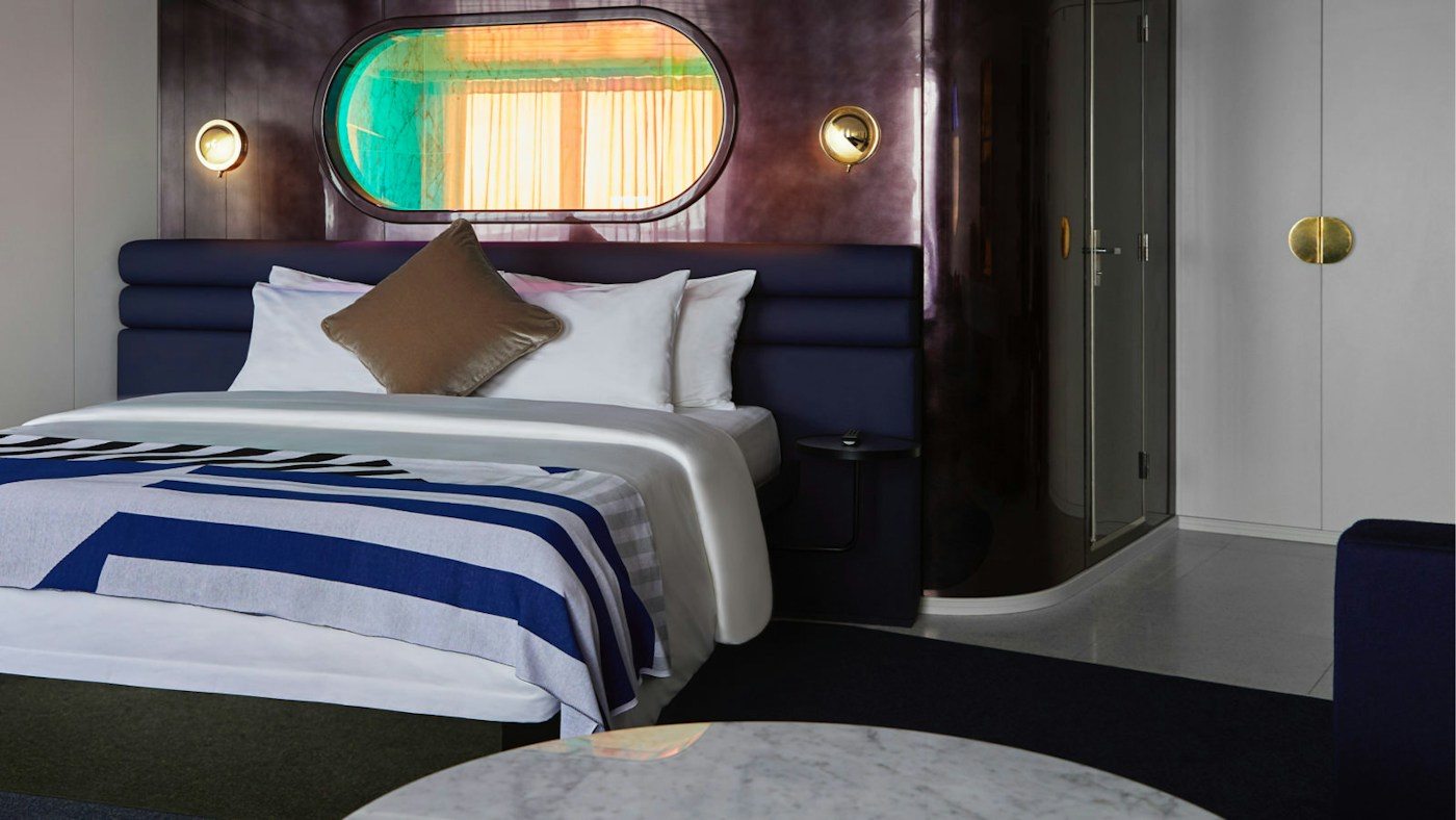 Official Virgin Voyages Mega RockStar interior example