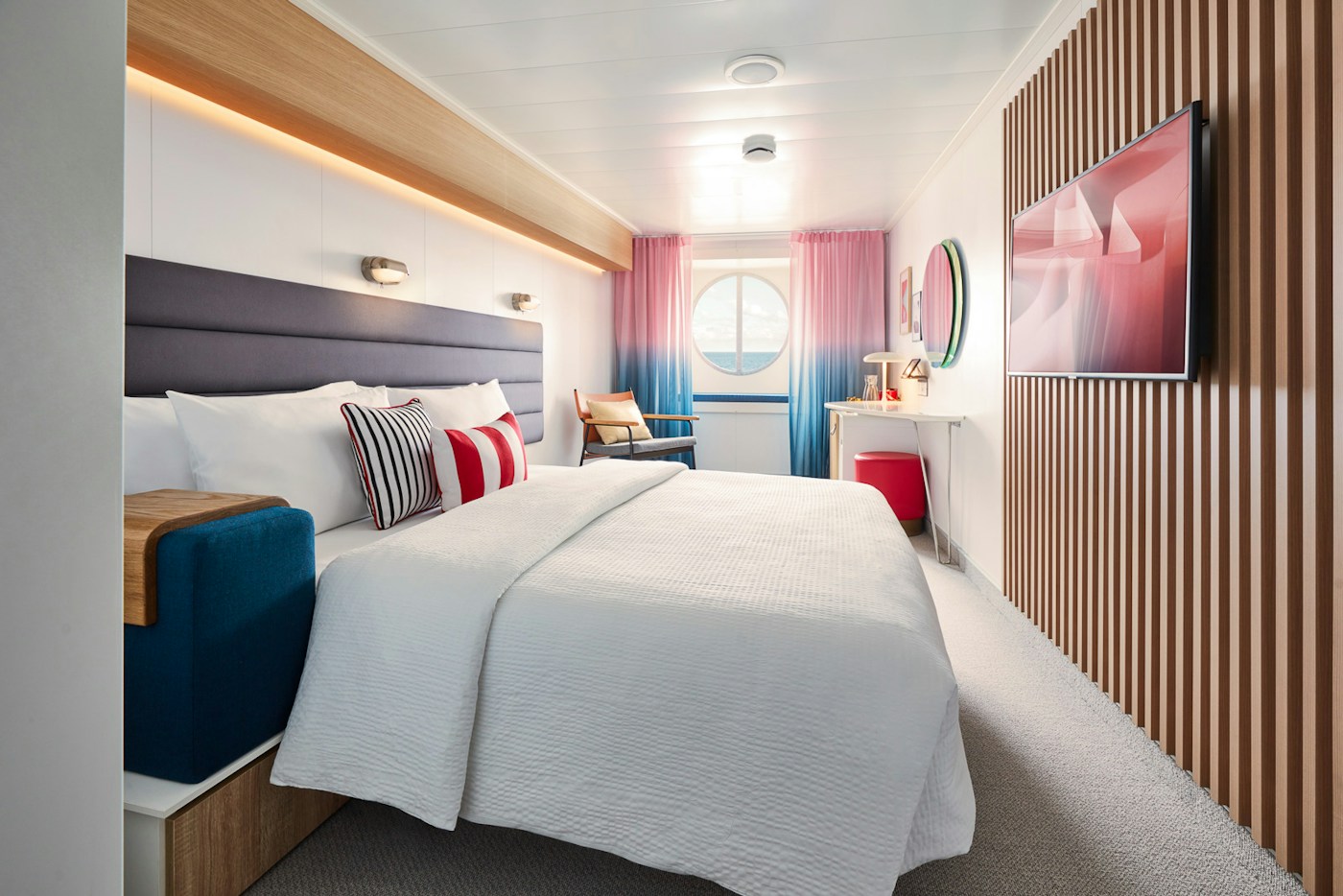 Official Virgin Voyages Sea View interior example